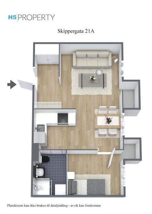 Newly Renovated - Oslo Downtown Apartment Екстериор снимка